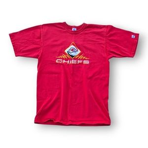 Vintage Kansas City Chiefs T-Shirt Size Adult Large Made in USA